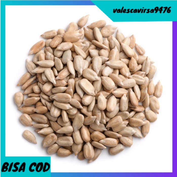 

⭐BISA COD⭐ Sunflower Seed Mentah 1 Kg / Biji Matahari Kupas Mentah