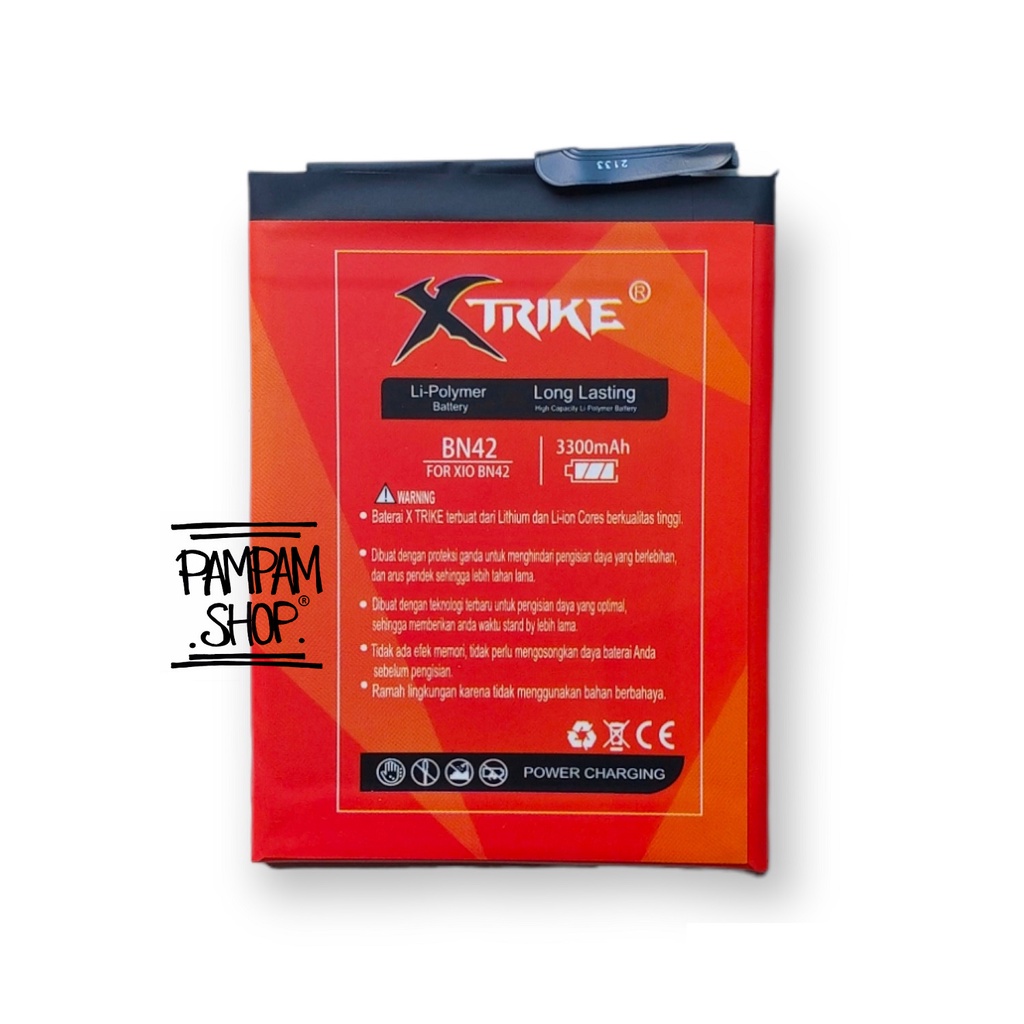 Baterai XTRIKE Double Power Original XiaoMi BN42 Redmi 4 Batre Batrai Battery Handphone HP Xiao Mi