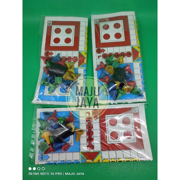 Mainan Ludo Isi 20 Pcs ,Grosir