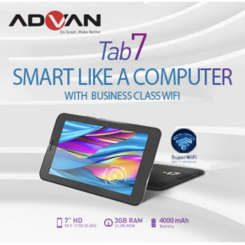 Tablet Advan Tab 7 Ram 3-16 Gb Berjayamitra