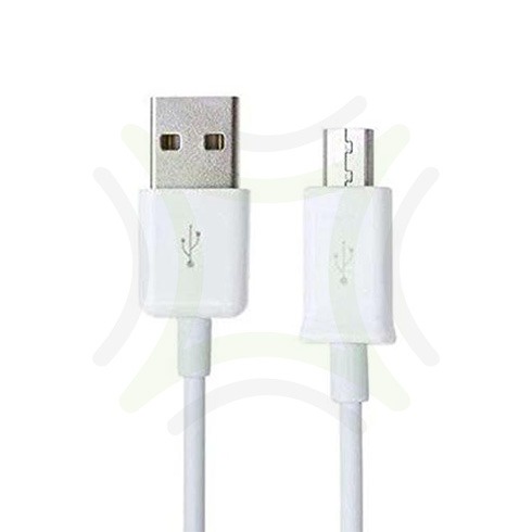 Cable Data White-Black Type A Micro USB Samsung A01 A01Core A02 M02 A03 A03Core A10 A10s M10 J1-Mini A710 A7 A510 A5 A310 A3 A7-2018 A6 A6+ A9-PRO M01 M01 Core Kabel Data Warna Putih-Hitam ORI USB Original Galaxy Adapter Charger Plus Fast Charging S 4G 5G