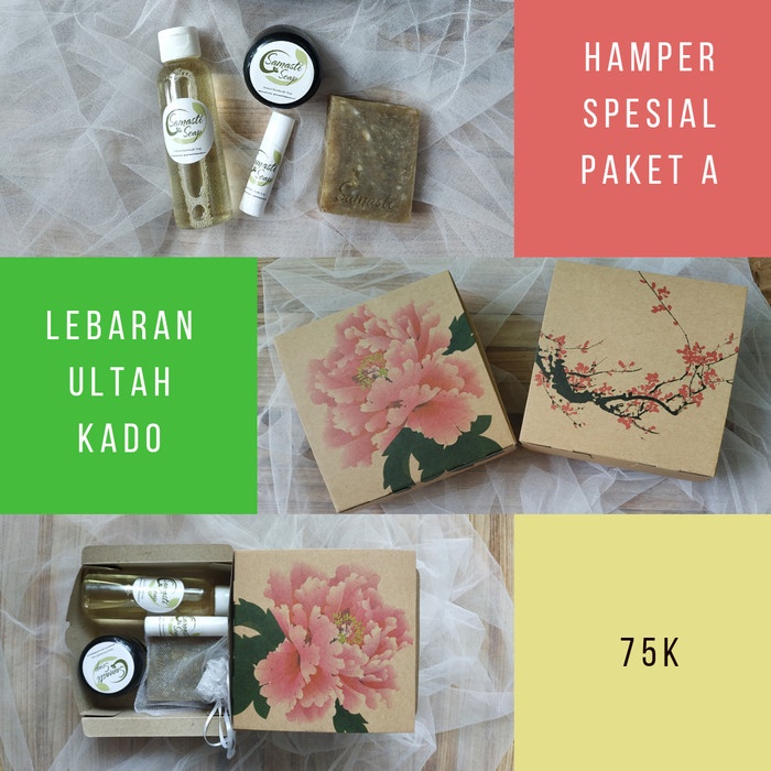 

Bingkisan Hampers Kado Gift Pernikahan Ulang Tahun Lebaran Natal Imlek Hari Raya Tipe 75K