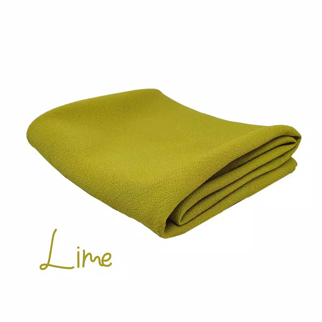 Hijab bergo maryam Diamond jilbab instant tali hijab kerudung mariam-LIME