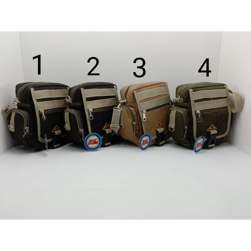 Tas Selempang Pria Kanvas Baepack #02