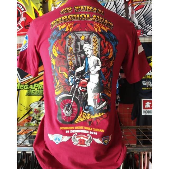 Kaos acara CB Tuban bersholawat original
