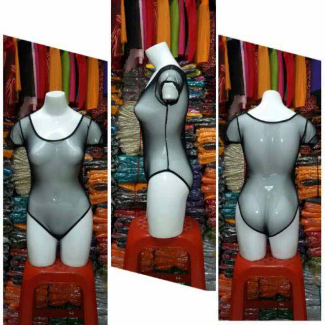 Baju Tile Jaring Senam, Zumba, Aerobik / Leotard Jaring Lengan Pendek