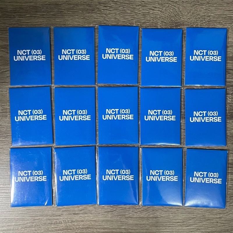 [READY STOCK] ID CARD SET NCT UNIVERSE 2021 PHOTOPACK FULLSET SEALED PC JAEHYUN JAEMIN JENO TAEYONG 