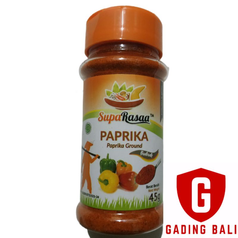 

Bumbu Paprika bubuk botol suparasa kemasan 45gr