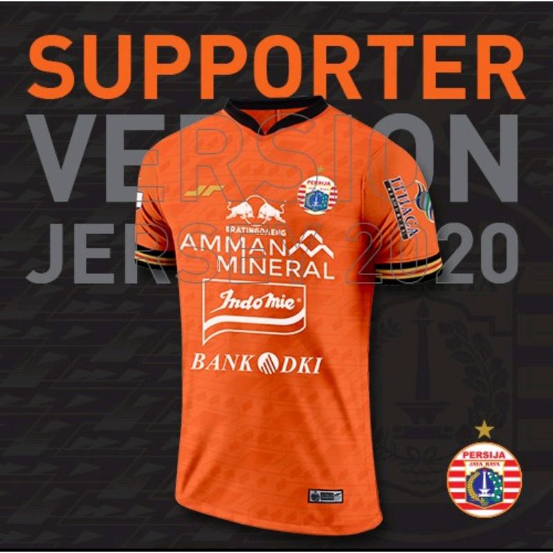 Jersey PERSIJA supporter player third orange 2020