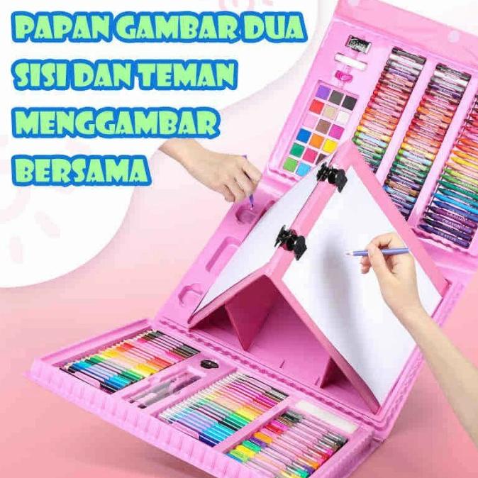 

Peralatan Lukis Anak Super Komplit - Art Set Crayon