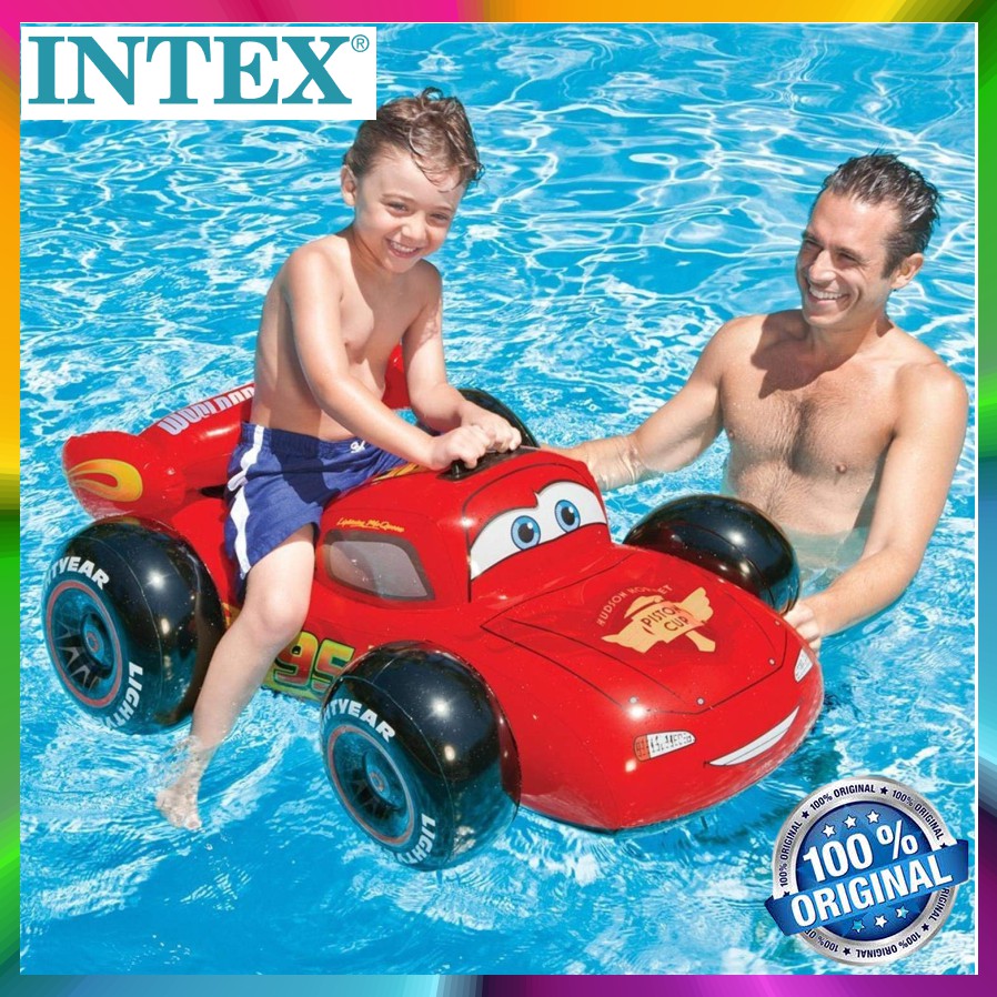 Intex Boat Cars Ride-On 107 cm. Pelampung Renang Mobil Anak 5857