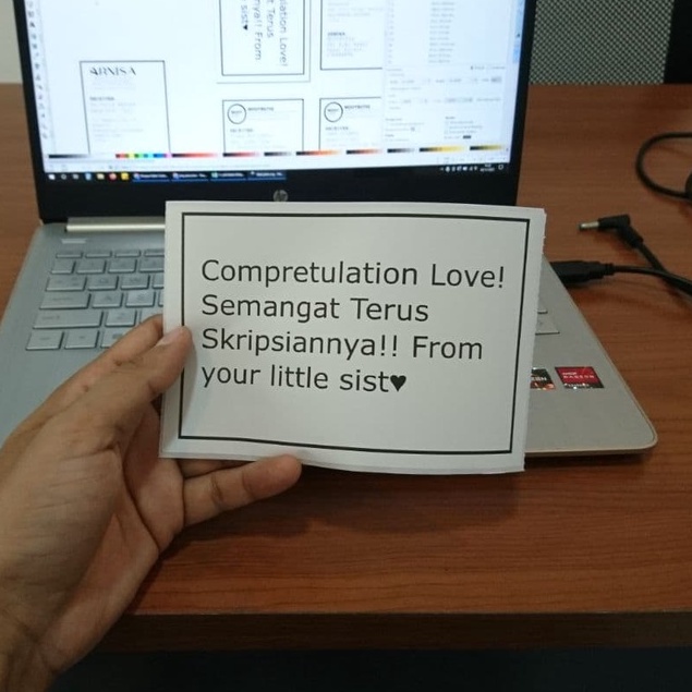 KARTU UCAPAN HADIAH Amplop Label Note ARNISA OFFICIAL