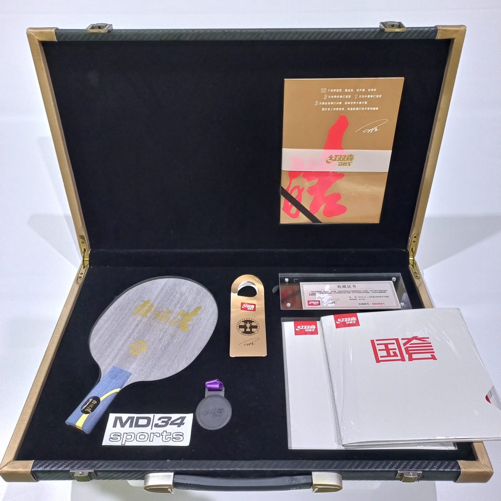 KAYU DHS SET WANG HAO LIMITED EDITION - Kayu / Blade / Bet pingpong
