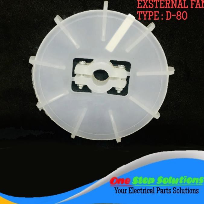 JUAL KIPAS DINAMO KIPAS MOTOR KIPAS PENDINGIN EXTERNAL FAN DINAMO D80
