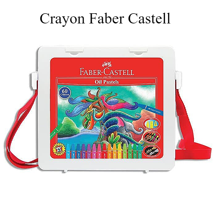 

CRAYON FABER CASTELL 60 COLOUR HEXAGONAL OIL PASTELS| ALAT TULIS | ATK