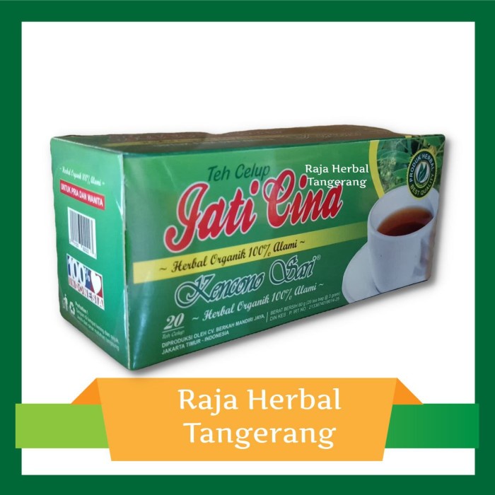 

Teh Celup Jati Cina Teh Diet Kencono Sari 20 kantong