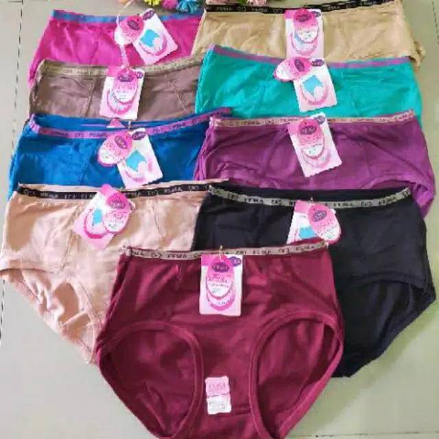 CELANA DALAM WANITA DEWASA -  CD WANITA MERK FEMA SIZE L XL XXL