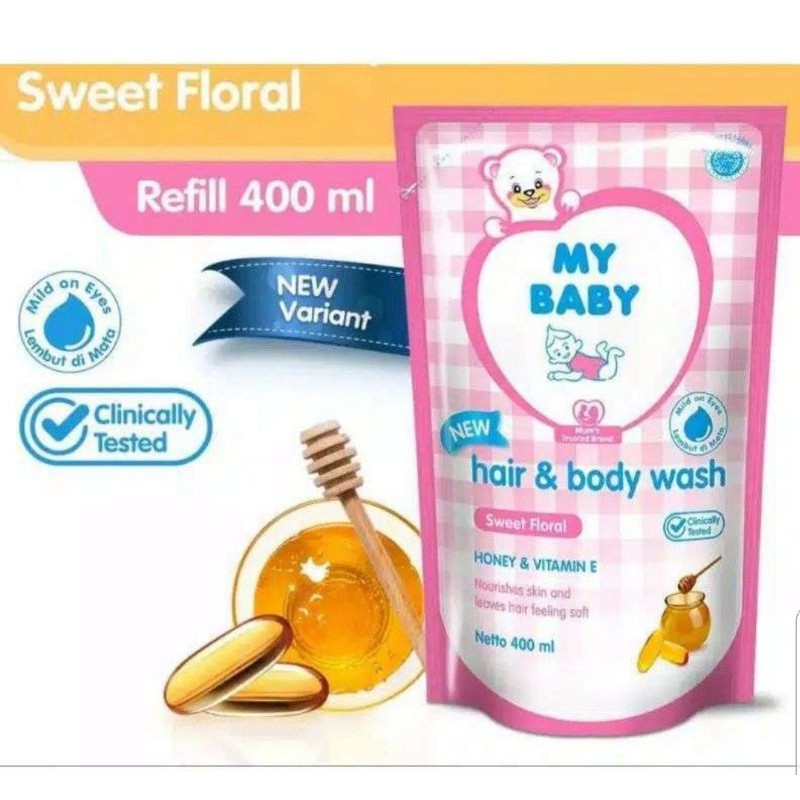 My Baby Hair &amp; Body 400ml / 385ml