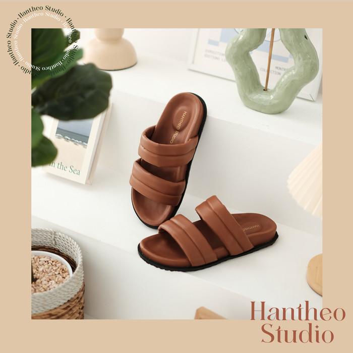 CANELA DOUBLE STRAP SANDALS (PUFFY SANDAL UNISEX)