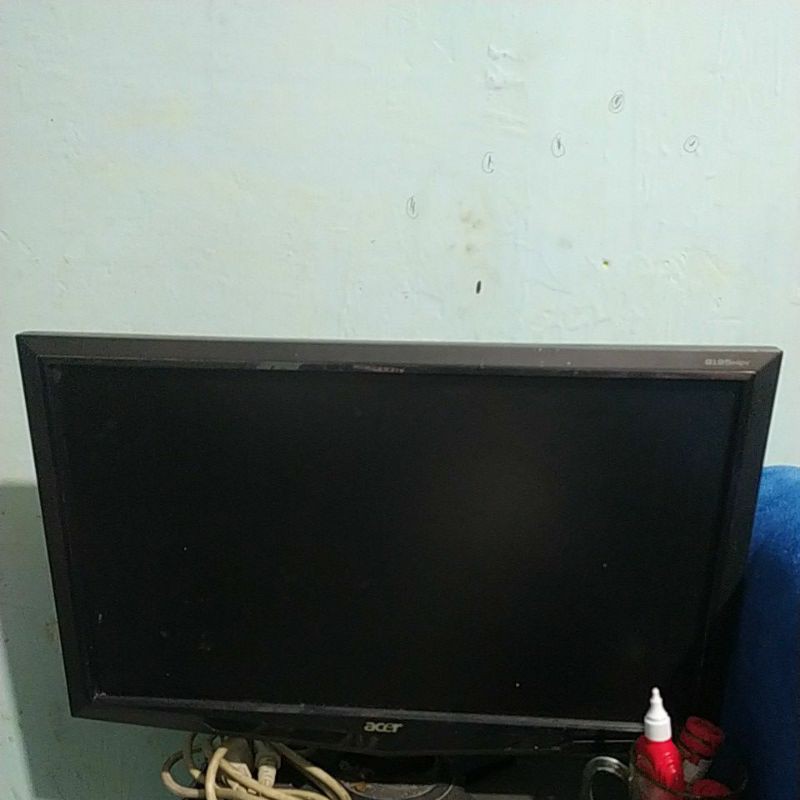 monitor LED ACER 19inch MATI layar oke