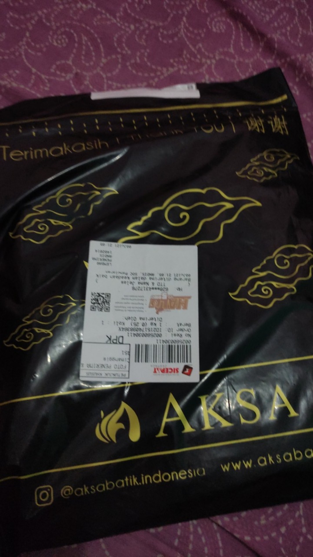 Kemeja Panjang Aksa Batik Bhumi Bunga