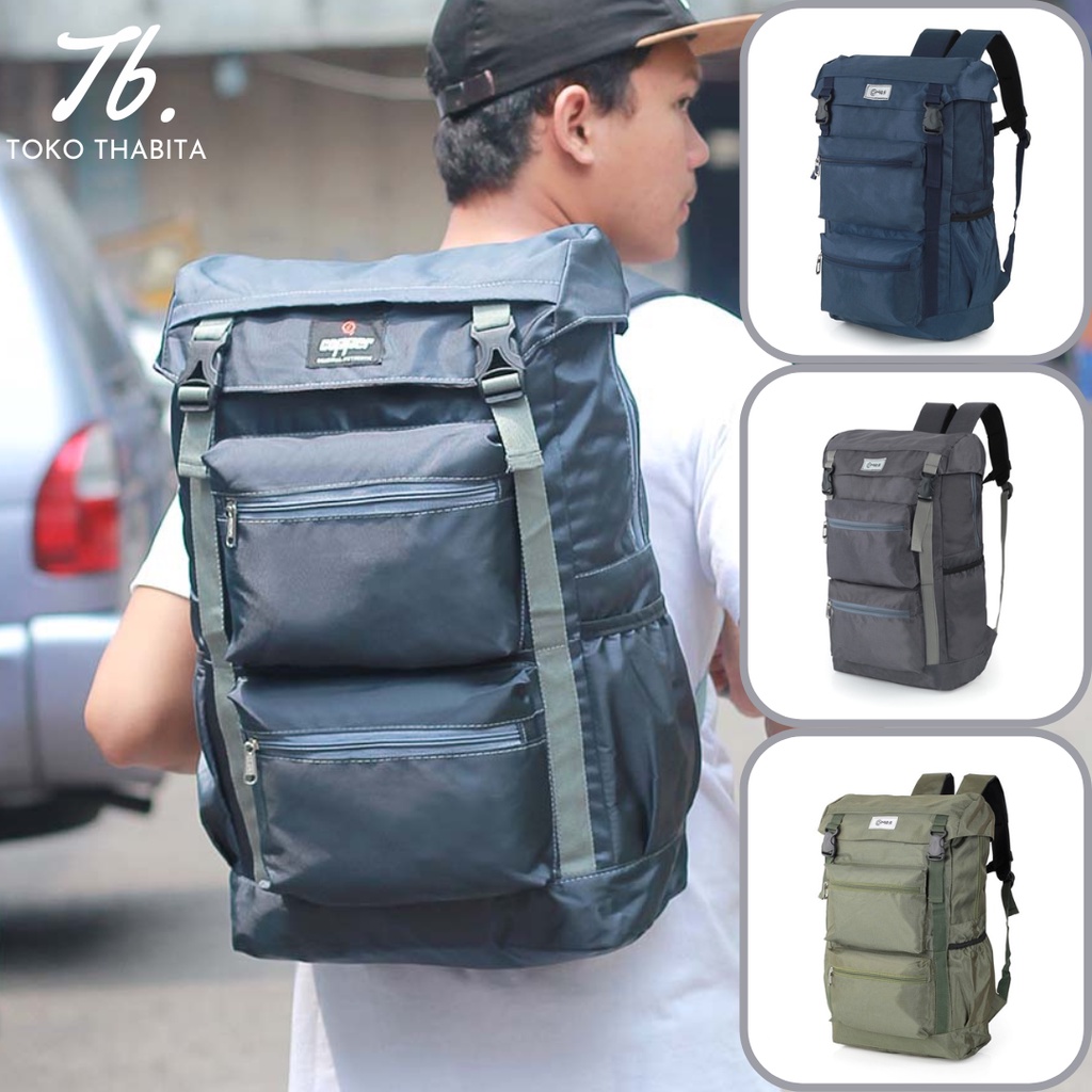 Tas Punggung Gunung Semi Carier 40 Liter Ransel Outdoor Pria Backpack Keril