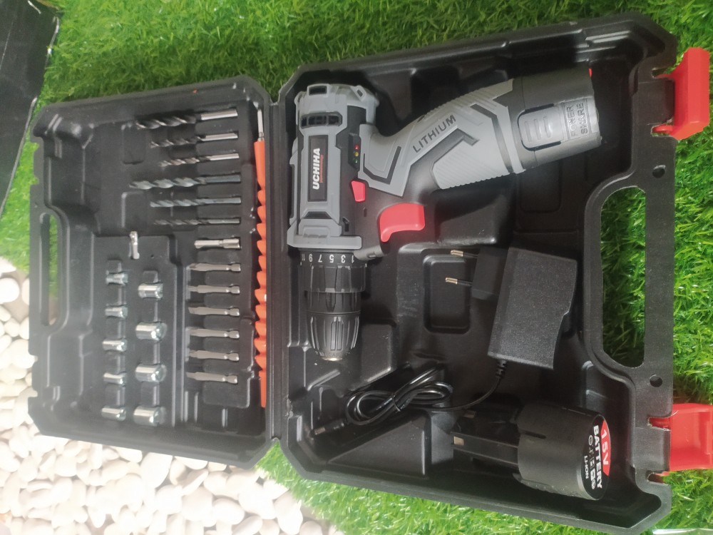 Promo Mesin Bor Baterai Cordless Merk Uchiha Japan Teknologi Original