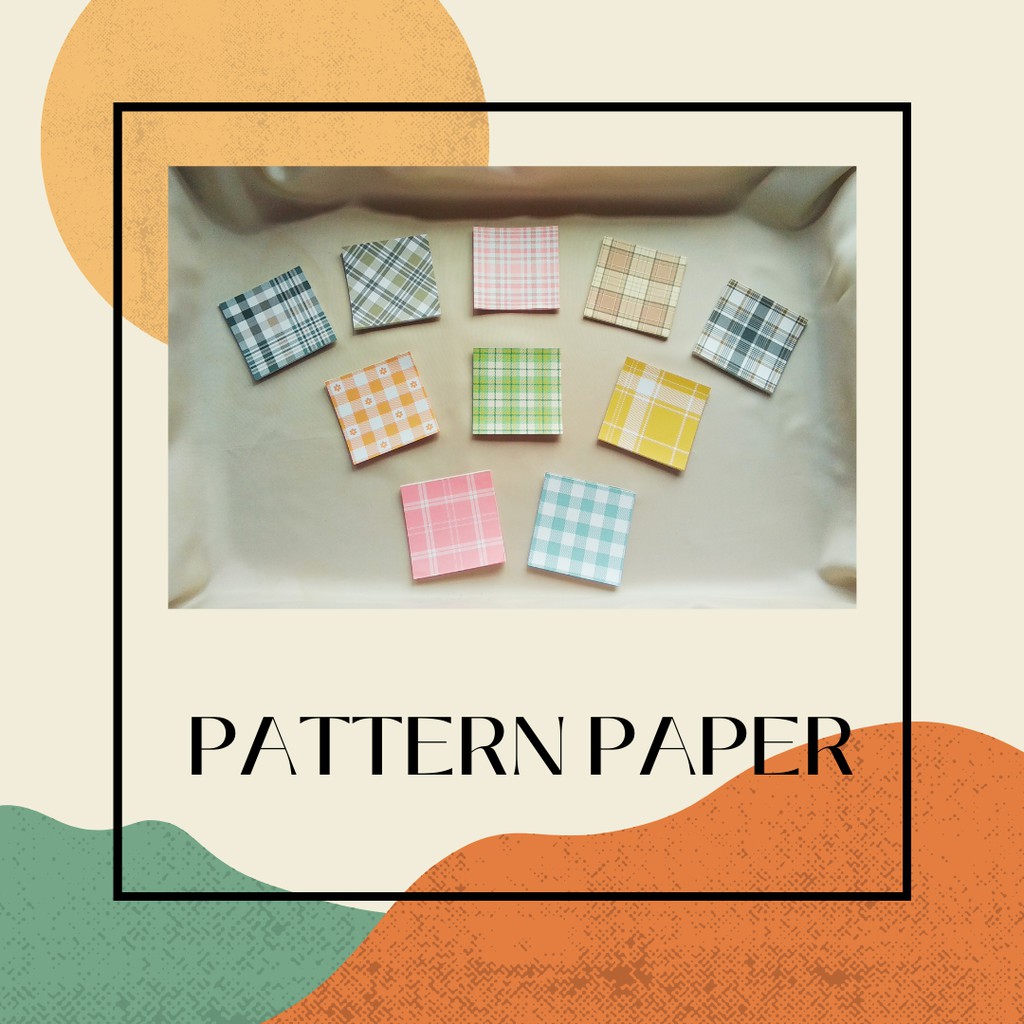 

Pattern Paper/Memo Pad/Note/Journal/Jurnal