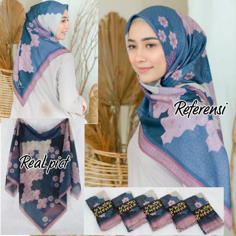 hijab voal segi empat motif terbaru 2021 jilbab voal tepi lasercut