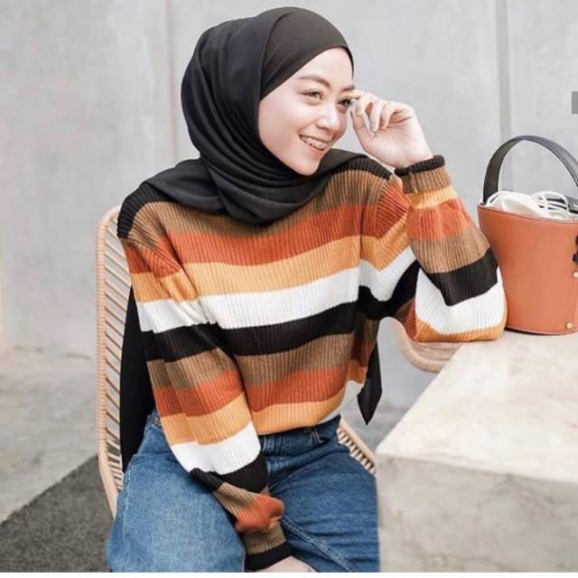 SUMMER SWEET SWEATER  RAJUT  MURAH WANITA Shopee Indonesia