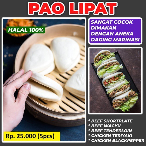 

PAO LIPAT - BAKPAU - BAKPAO - CEMILAN - CAMILAN - TERMURAH - TERENAK - TERLARIS