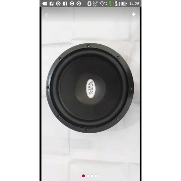 subwoofer ultra drive subwoofer mobil double coil subwoofer 12inch