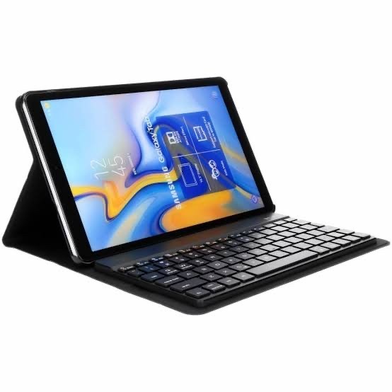 SAMSUNG TAB S7 PLUS 12.4 INCI BOOK COVER FLIP CASE KEYBOARD WIRELESS