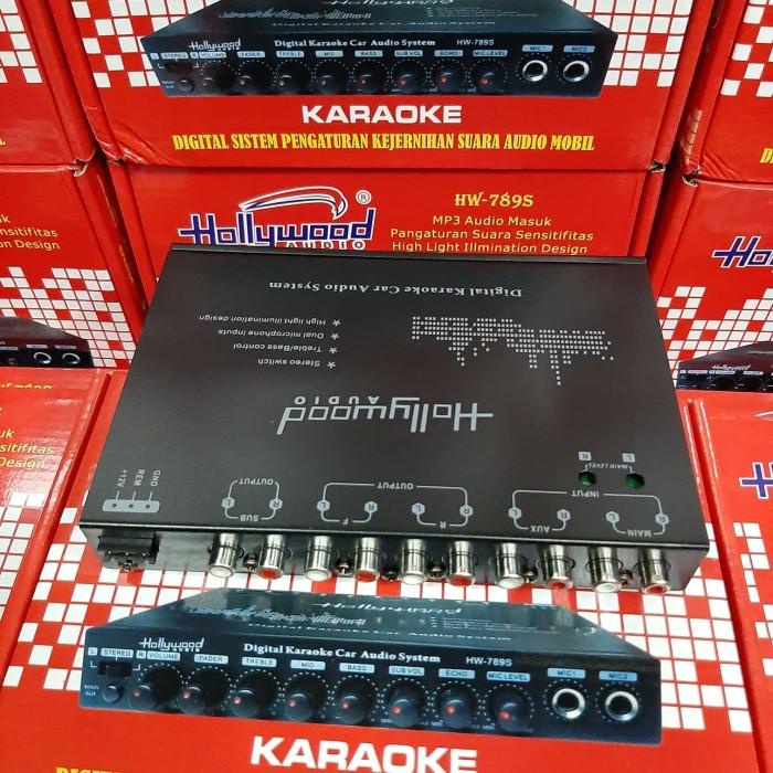 Parametrik Audio Mobil Equalizer Pre Amplifier HOLLYWOOD