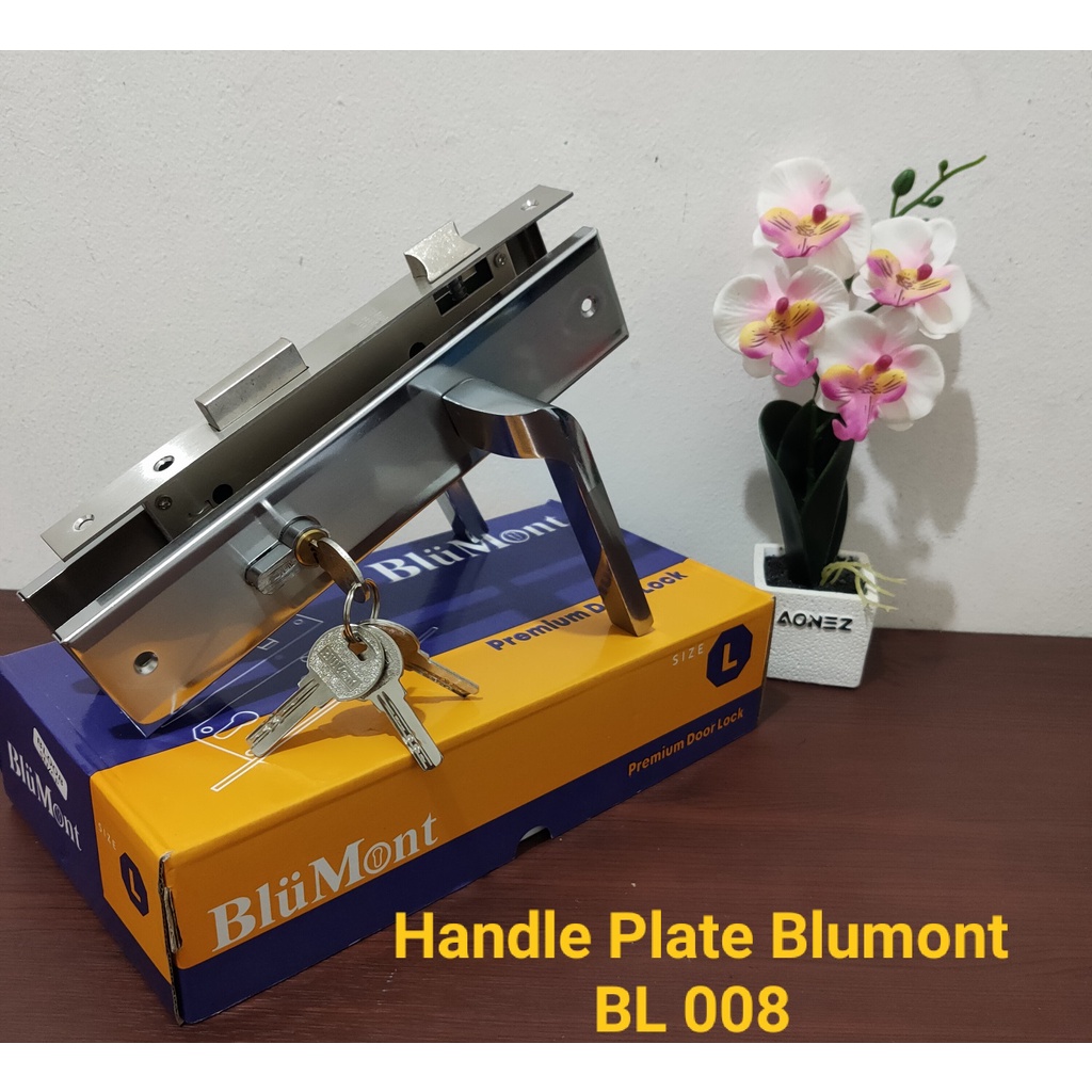 Handle pintu model plate merk Blumont type BL008