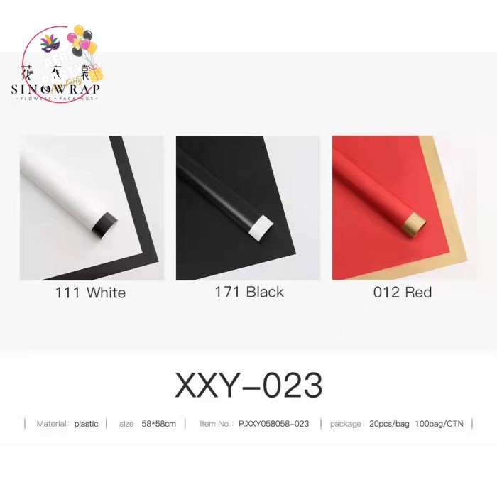 

KERTAS BUNGA XXYJA FLOWER WRAP/ PEMBUNGKUS BUNGA WATERPROOF