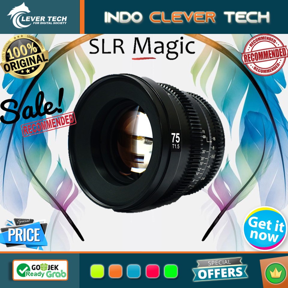 SLR Magic For Fujifilm MicroPrime Cine 75mm T1.5