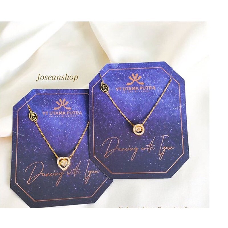 Kalung Wanita Model Dancing Igun Elegant Emas Asli