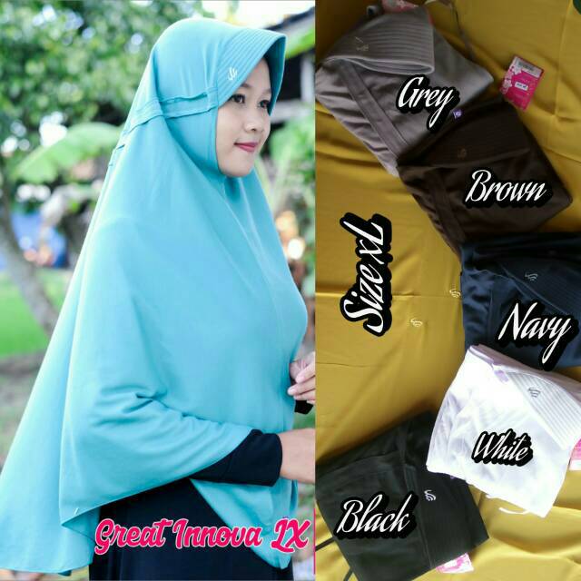 Jilbab Innova LX ory by Rabbani