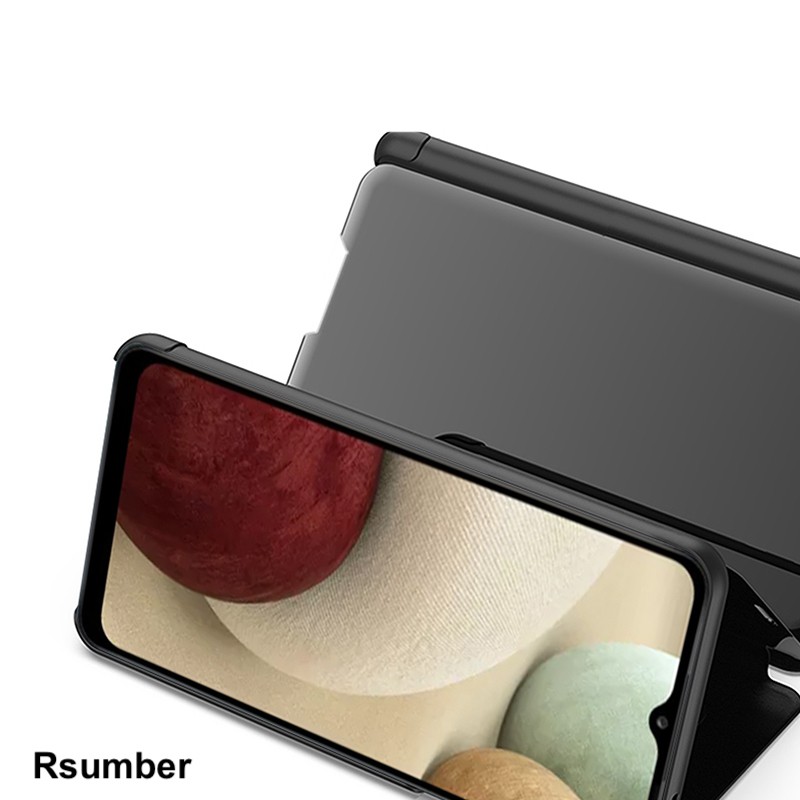 SAMSUNG A22 4G FLIP CASE CLEAR VIEW STANDING
