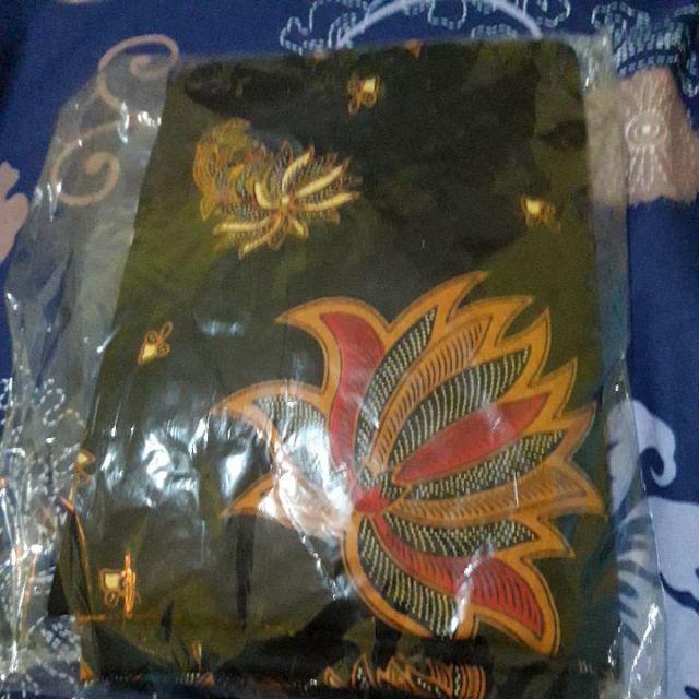 Batik Couple Gamis Katun Davina Sogan 2479