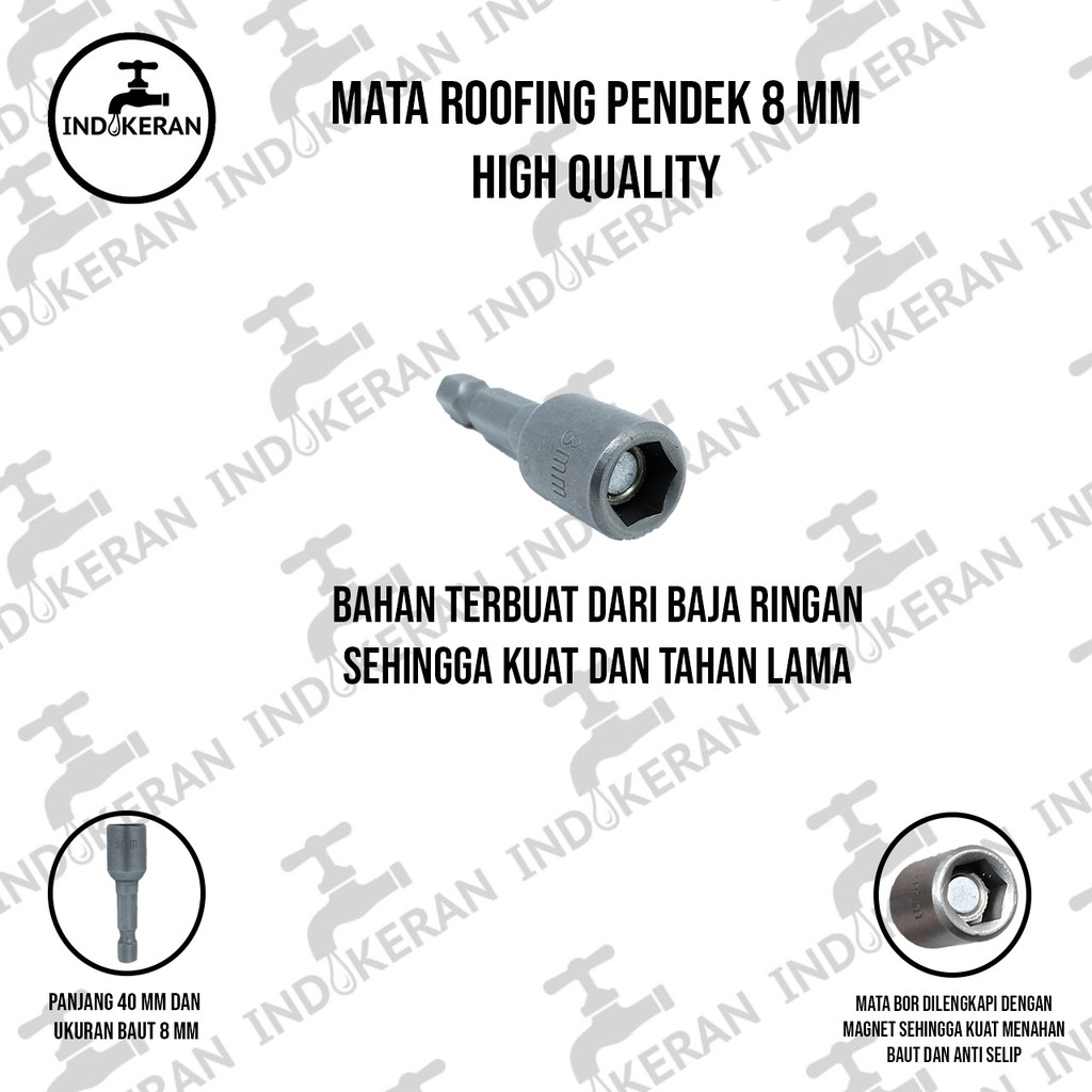 INDOKERAN - Mata Roofing Pendek / Panjang - 1 Pcs - High Quality