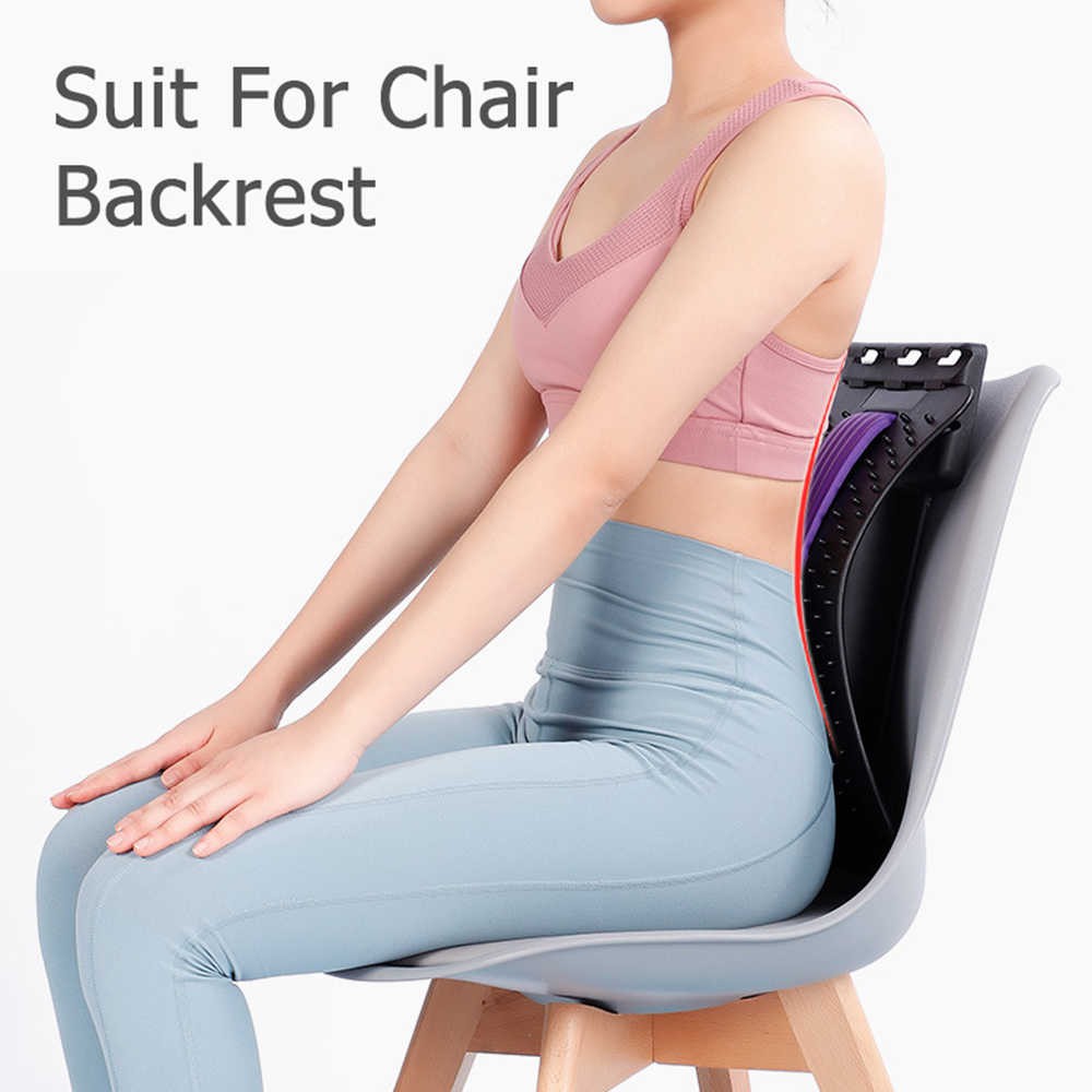 Terapi Tulang Punggung Pinggang Back Stretcher Posture Corrector Ligamen HNP Saraf Kejepit BACKCARE