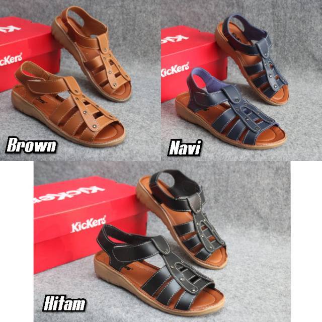 ❈Semi Baotou Sandal Wanita Musim Panas Di Luar Memakai Versi Korea Fashion Siswa Datar Bawah 2018