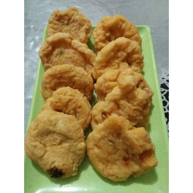 

Pempek Udang Krispi + cuko pedes manis