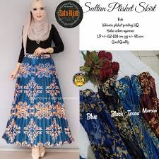 ROK PLISKET PREMIUM MOTIF SULTAN