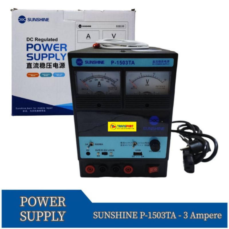 Power Supply SUNSHINE P-1503TA - 3 Ampere