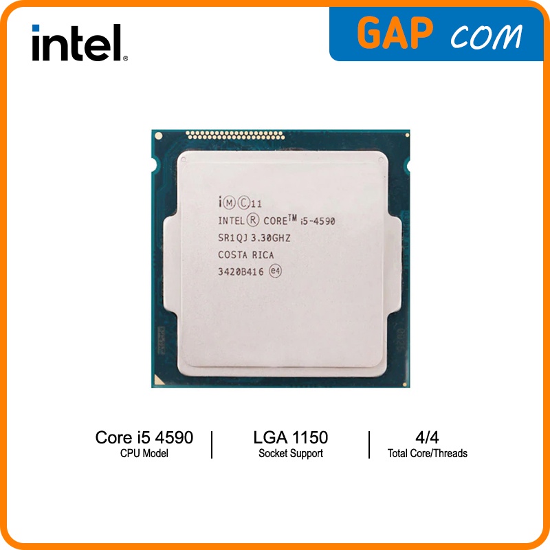 Jual Processor Intel Core i5 4590 3.3Ghz Quad Core Has   well LGA 1150