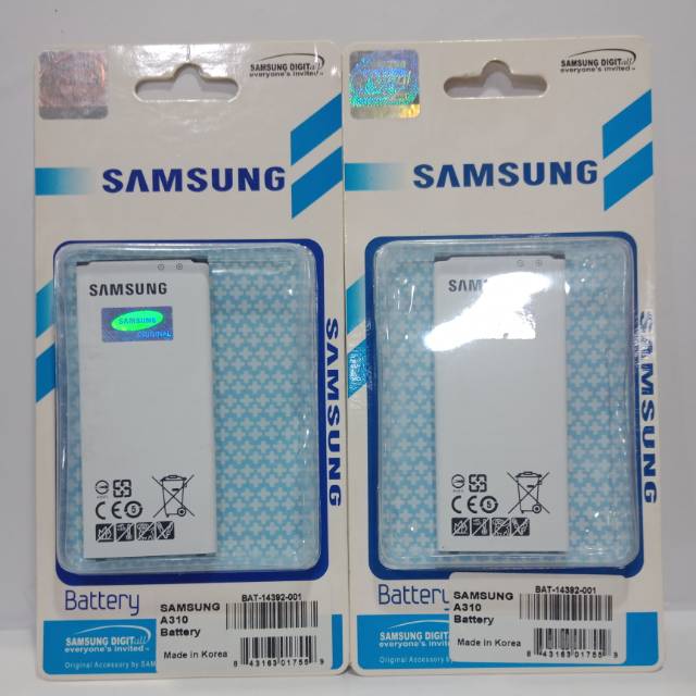 Batrai Battery Samsung Galaxy A3 2016 Batre Samsung Galaxy A310 Original