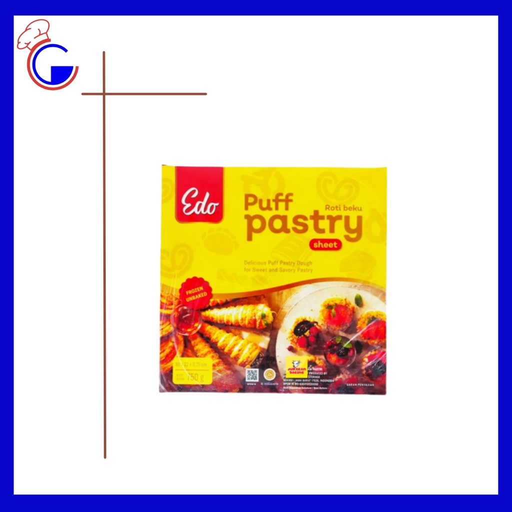 

Edo Puff Pastry Sheet 750Gr